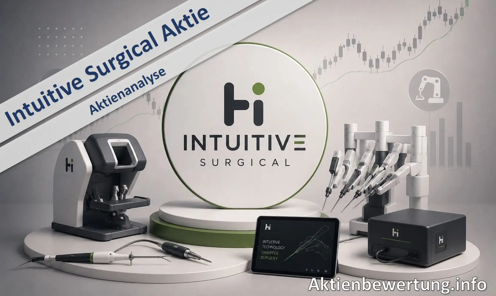 Titelbild zu Youtube-Video Intuitive Surgical Aktie (ISRG) - Bewertung und Qualität. Eine Fundamentalanalyse