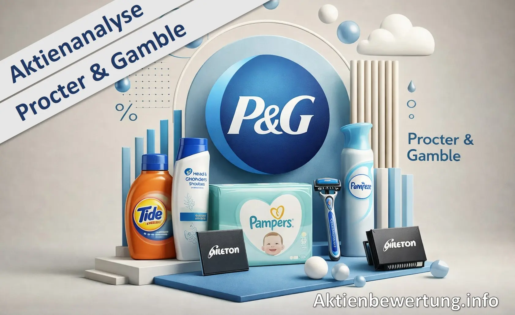 Titelbild zu Youtube-Video Procter & Gamble Aktie (PG) - Bewertung und Qualität. Eine Fundamentalanalyse